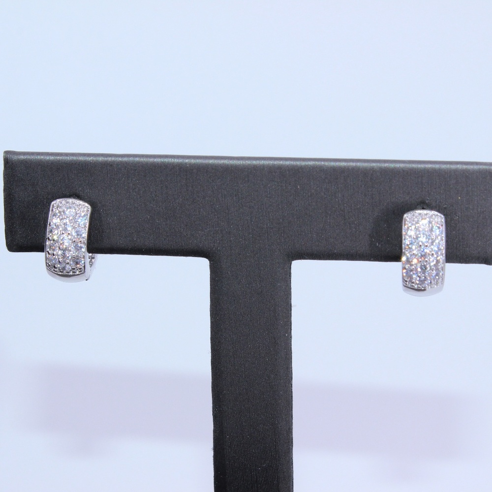 Small Silver Hoop Earrings